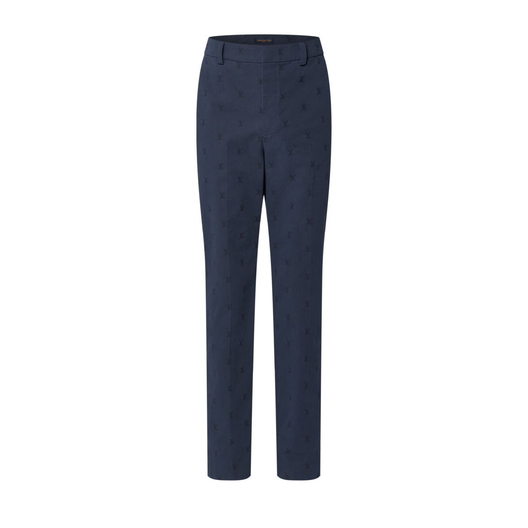 LV Blason Cotton Chino Pants - Men - Ready-to-Wear | LOUIS VUITTON ®